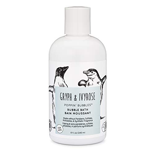 סבון אמבטיה לתינוקות-רך עדין על העור אמבט קצף צמחים לילדים - סבון ללא ניחוח טבעוני לילדים - 8 פל אונקיות