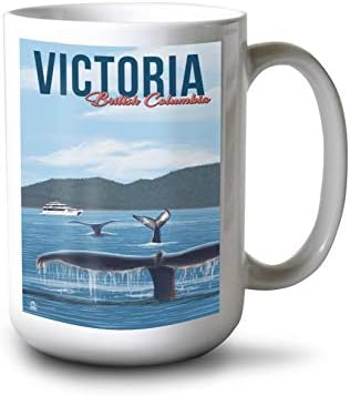 Lantern Press Victoria, קולומביה הבריטית, משפחת הלוויתן של Humpback