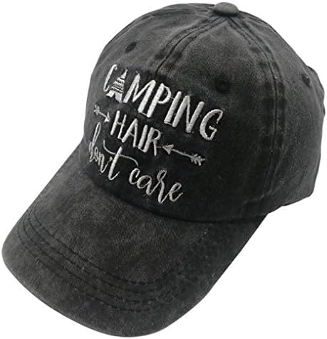 HHNLB יוניסקס שיער קמפינג לא טיפול 1 ג'ינס וינטג 'כובע בייסבול כובע כותנה קלאסי כובע כובע רגיל