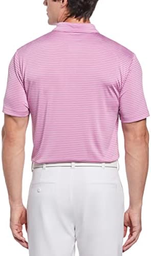 PGA Tour מזין גברים פס של שרוול קצר חולצת פולו