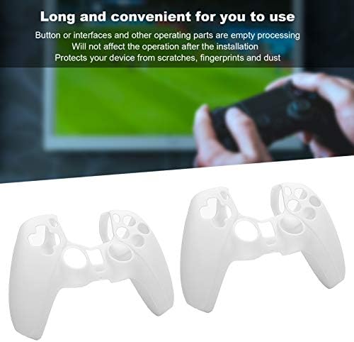 Gamepad Silicone Case Controller Skin Silica Gel, עבור חובב המשחקים, לקבלת ניסיון משחק טוב יותר, עבור