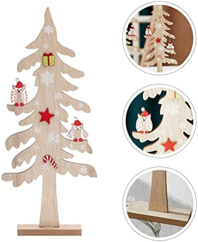 עיצוב בית נובסטי מיני עץ חג מולד עץ, עץ חג המולד קישוטים ינשוף עץ חג המולד קישוטי פסטיבל דקורטיבי