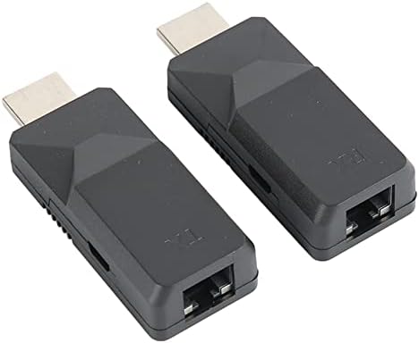 מקלט משדר HDMI Wireless Wireless, 2 PCS, Extender HDMI אלחוטי, RJ45 ל- HDMI Extender, Full HD 1080P מאריך מתאם