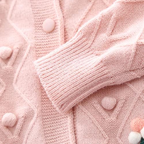 פעוטות תינוקות סוודר סוודר תלבושת כפתורים סרוג