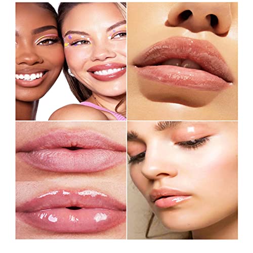 גלוס עבור עסקים פירות סדרת שפתיים שמן זכוכית שפתיים לחות שקוף גלוס פילינג שפתון התבהרות שפתיים