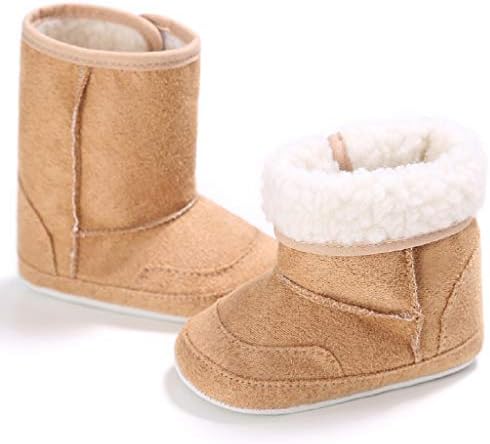 תינוקות תינוקות תינוקות בנות בנות מגפי שלג חורפים נגד החלקה על נעלי עריסה יולדות חיצוניות