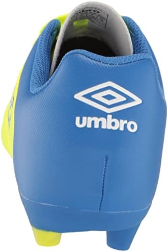 UMBRO's Men's Classico XI FG כדורגל, צהוב/כחול, 8.5