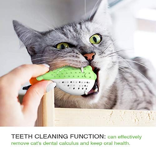 NP זהו צעצוע של חתול נוח עם פונקציות מרובות כמו ניקוי שיניים, טחינת שיניים, קטניפ, ווקליזציה וכו '.