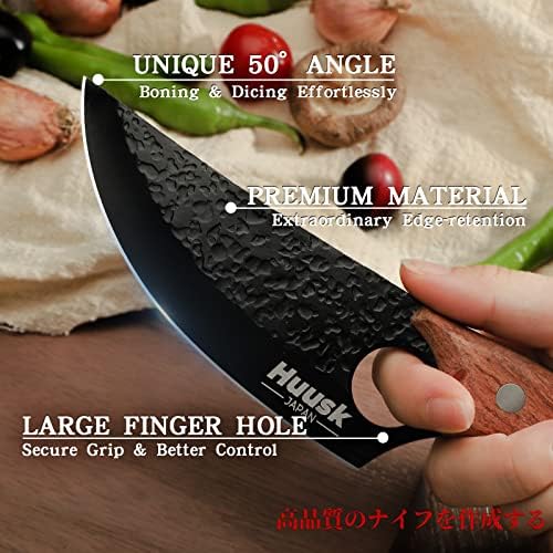 סכין משודרג סכין יפן מטבח איש מערות סכין צרור עם 8 נירוסטה יפני שף סכין