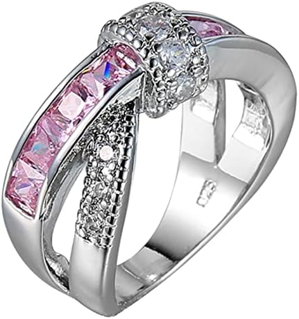 2023 זירקון ססירון חדש קישוט טבעת חתונה נשות קישוט יד טבעת מסיבת טבעת טבעת זירקון מעוטרת טבעות ורדים