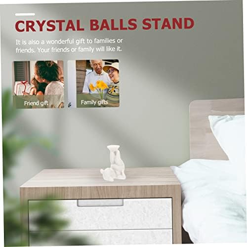 פסלוני בסיס כדורי קריסטל Homoyoyo מחזיקי קישוט עיצוב בית שולחן כדורי כדור גביש עמדת כדורי קריסטל