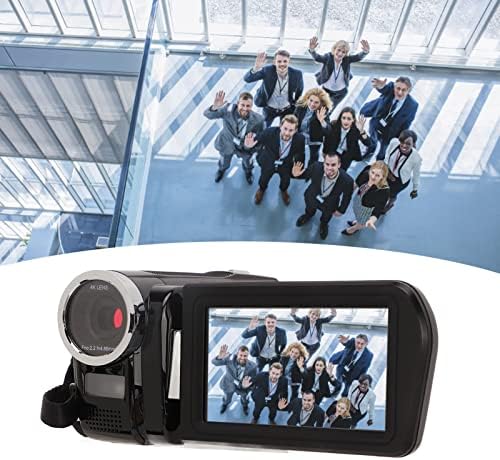מצלמת וידאו דיגיטלית עם מסך 13 מגה פיקסל 4 קראט, מצלמת וידאו דיגיטלית עם מסך 3 אינץ', מצלמת הקלטת זום דיגיטלית