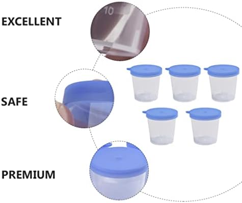 חד פעמי שתן כוס בקנה מידה כוסות: 5 יחידות חד פעמי דגימה כוסות בנפרד עטוף חותם מדגם אוסף שתן אוסף