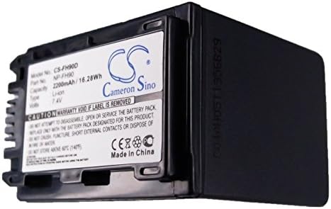 Battery Replacement for HDR-SR11 DCR-HC30 DCR-DVD103 DCR-SR85 DCR-HC48E DCR-SR90E DCR-HC21 DCR-SR80E DCR-DVD905