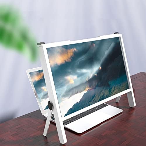 WYFFF 3D תלת מימד עם מחשב נייד עם מחשב נייד, עדשת מגדלת Blu-ray 3x, שולחן עבודה מגבר נייד, התואם