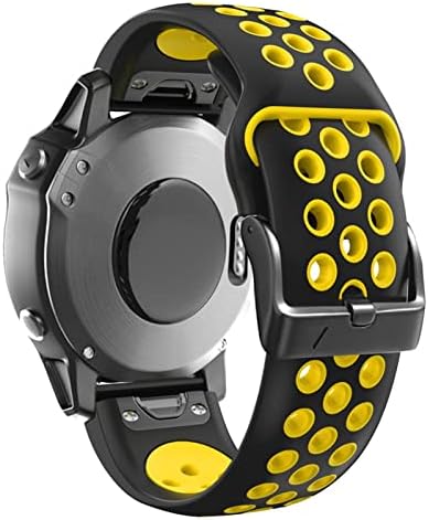 Daikmz Sport Silicone Watchband for Garmin Fenix ​​7x 7 6x 6 Pro 5x 5plus S60 935 שחרור מהיר 22 26