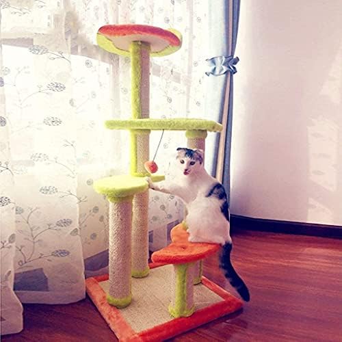 חתול עץ גרוד חתול מגדל חתול שריטה טור חתול קפיצות פלטפורמת חתול טיפוס מסגרת רב שכבתי חתול טיפוס מסגרת