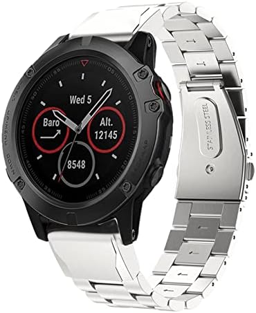 Czke 22 ממ נירוסטה QuickFit Watchbands עבור Garmin Quickfit Watch Band