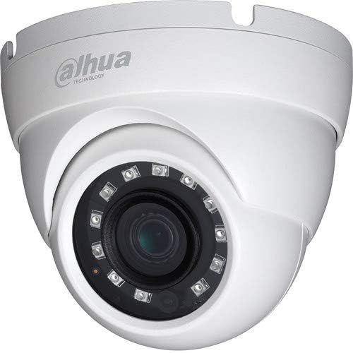 טכנולוגיית DAHUA A511K02 5MP חיצוני HD-CVI מצלמת צריח עם ראיית לילה ותנור דוד ועדשה קבועה של 2.8