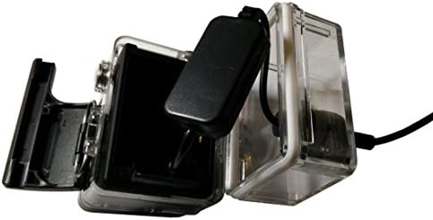 RAGECAMS מתחת למים USB מבטל סוללה מופעל - דלת אחורית אטומה למים עבור GOPRO HERO4 & HERO3+ מצלמות