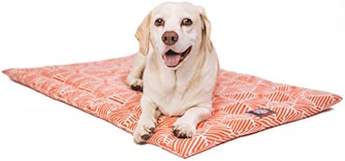 42 צ ' רלי סלמון כתום ארגז כלב מיטת מחצלת על ידי מלכותי מוצרים לחיות מחמד