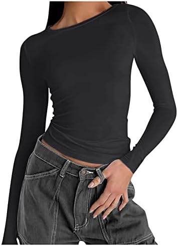 בתוספת גודל חולצות ארוך שרוול שיפוע נשים חולצות רגוע קל משקל קיץ טרנדי מקרית צווארון