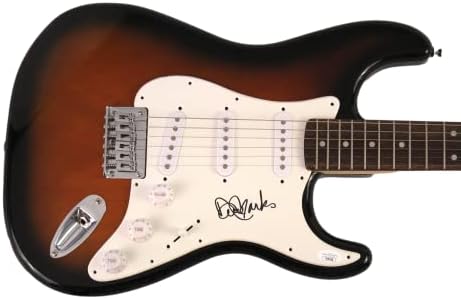 דייוויד מארקס חתום חתימה בגודל מלא פנדר סטטוקסטר גיטרה חשמלית עם אימות ג'יימס ספנס JSA - The Beach
