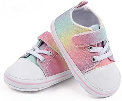 נעלי תינוקות 12-18 חודשים ילדים פעוט ילדי ילדות בנות הולכות ראשונות נעלי פנאי פעוט בגודל 4 נעלי הליכה