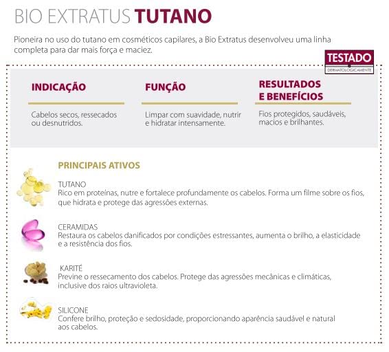 Linha Tutano Bio Extratus - Creme de Silicone desembarace e Protecao 1000 ml - אוסף - Degangle