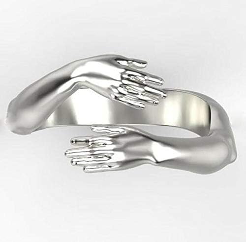טבעות 10 חתיכה סט טבעת טבעת עבור מאהב אהבה פתוח טבעת זוג אופנה זוג טבעת טבעות להרחבה טבעות לנשים