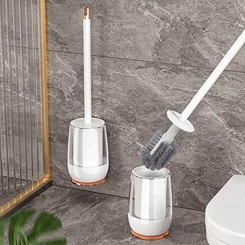 מברשת שירותים לאמבטיה מודרנית כלים לניקוי שירותים רכוב על קיר שירותים טואלט ניקוי עמוק