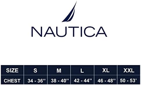שכבת בסיס שרוול ארוך של Nautica לגברים, צווארון צווארון, תחתונים תרמיים למעלה