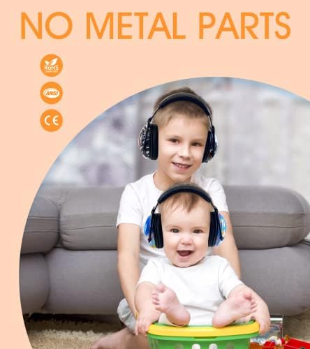 HOCAZOR HZ015 ילדים הגנה על אוזן SNR 27DB אוזניות בטיחות עמידות חומר מורכב מגן שמיעה בנים מבטלים