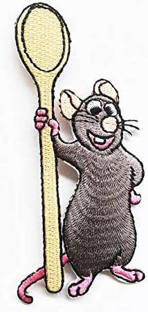 שף עכברוש סופר גיבור הכינו אוכל מצויר מצויר סרט מצויר כיף סרטים ילדים 1.75x3.5 במגדיי טלאי קריקטורה קריקטורה