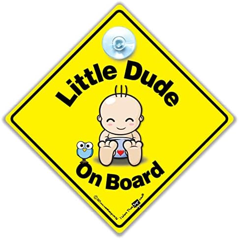 קטן אחי על לוח רכב סימן, תינוק על לוח סימן, נכד על לוח, גבוהה נראות מייעצת יניקה כוס רכב חלון סימן