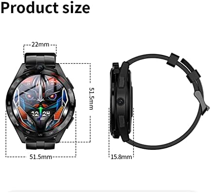 Balami 4 Pro Smart Watch טלפון אנדרואיד 11 wifi מצלמה כפולה מגע עגול מלא 4G Smartwatches גברים