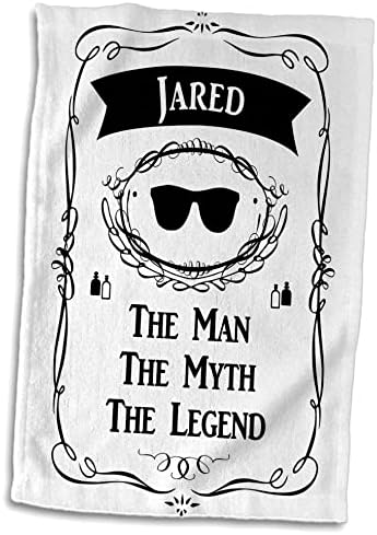 3 דרוז ג'ארד - האיש המיתוס האגדה - שם אישי מתנה אישית - מגבות