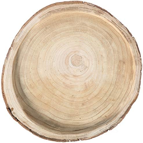 עץ עץ עץ עץ מגש תצוגה מגש מגש מטען פלטת פלטת מטען - 18 אינץ '