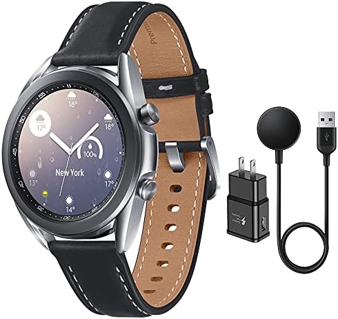 Samsung Galaxy Watch 3 נירוסטה Spo2 חמצן, שינה, GPS Sports + Fitness Smartwatch, IP68 עמיד במים, דגם בינלאומי
