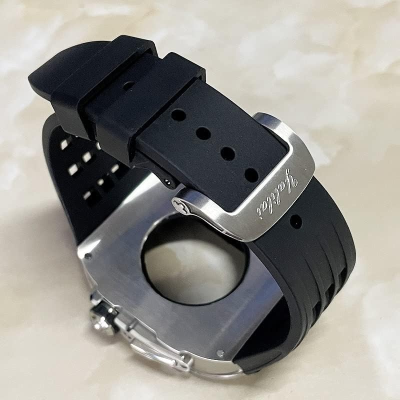 ערכת Mod Watch Kanuz Watch ， לשינוי Apple Watch 8 Ultra 45 ממ להקת Fluororubber עבור IWatch Series