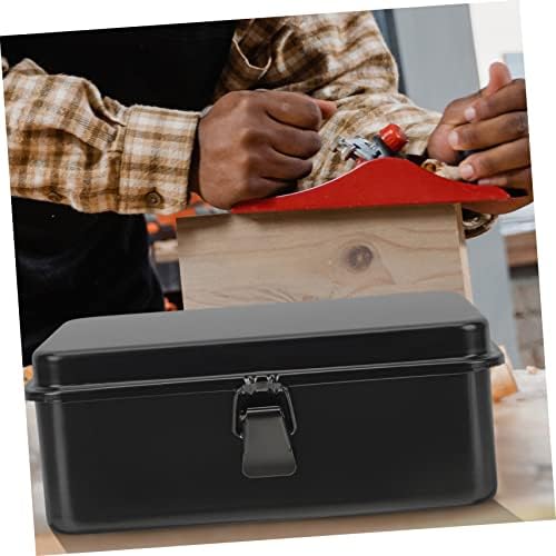 גיליון קופסאות Upkoch כלי כלים מתכת ארגז כלים רכב כלי רכב תיבת כלים כבד תיבת חלקים קטנים תיבת כלים מאובטחת