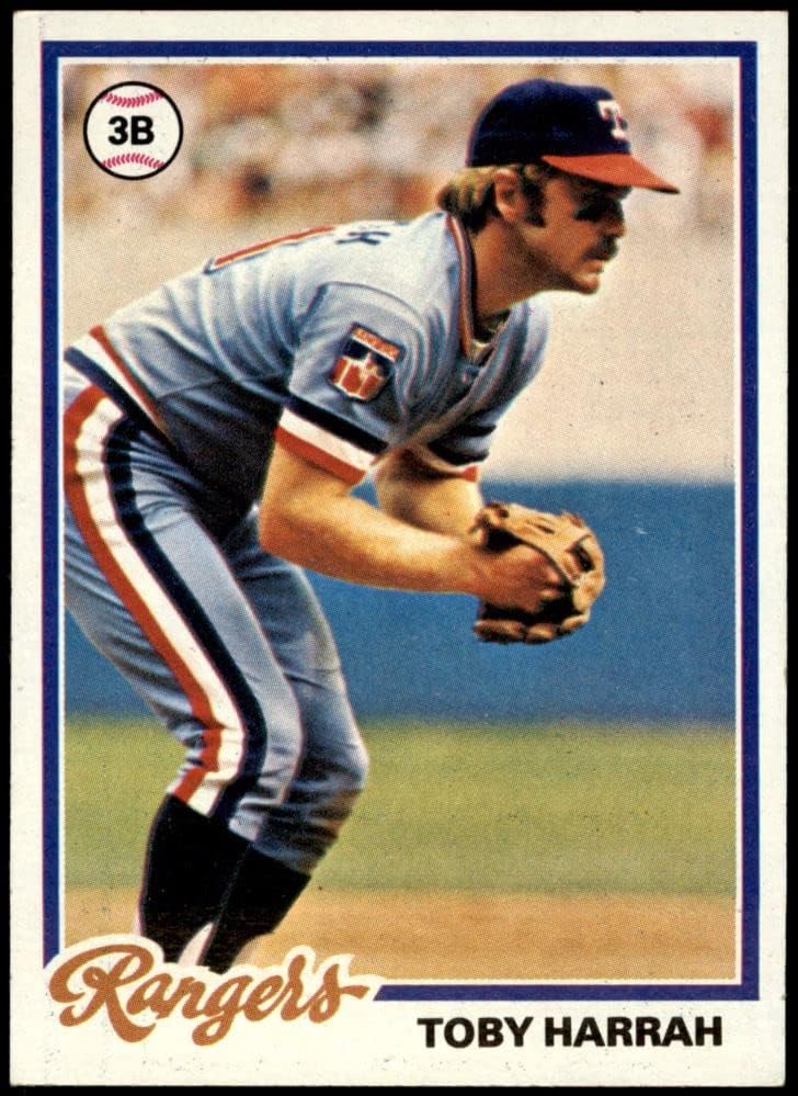 1978 Topps 44 Toby Harrarah Texas Rangers NM+ Rangers
