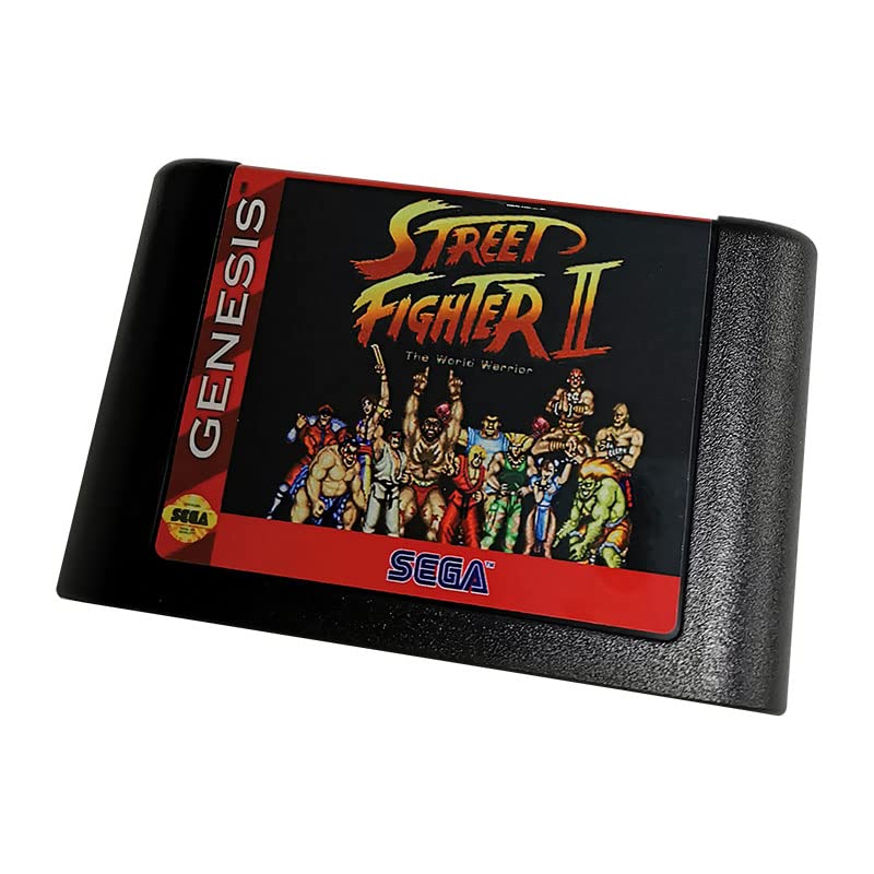 לוחם רחוב II כרטיס משחקי וידאו לוחם העולם למחסנית משחק Sega Megadrive Genesis