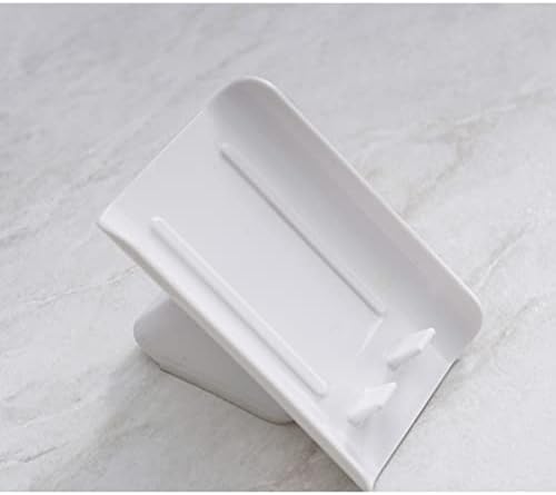 CABILOCK 2 PCS מחזיק ייבוש ניקוז פלסטיק נשלף למקלחת צלחת מטבח לבן אחסון מתלה ביתי פשוט הטיה וכיור