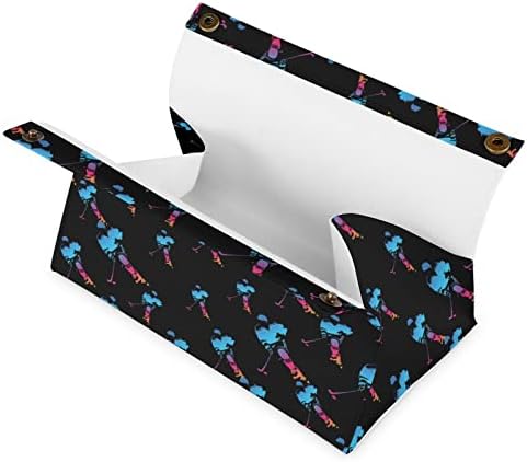 HOCKEY רקמות קופסא מחזיק מכסה מארגן נייר תיק נייר למפיות נייר פנים שולחן כתיבה מכוניות מטבח אמבטיה