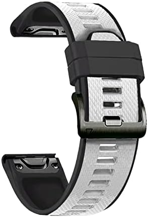KANGDD 26 22 ממ סיליקון מהיר מהיר רצועת שעון רצועה עבור Garmin Fenix ​​6x 6S Pro 5x 5 Plus 3HR Enduro Smartwatch