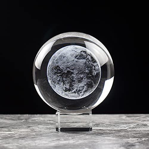 AOBRICON 3D לייזר חרוט מיניאטורות מאדים דוגמנית כדור זכוכית כדורי אסטרונומיה סט אסטרונומיה כדורי עיצוב בית אביזרי