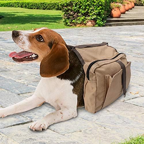 כלב תרמיל נסיעות קמפינג טיולי תרמיל אוכף תיק עבור בינוני & גדול כלב