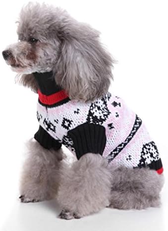 Mikey Store בגדי כלב לחיות מחמד עיבוי רך פס חם קוטב בגדי חורף