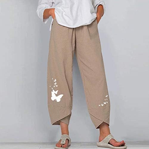 רונגקסי רחבה כותנה כותנה מכנסיים מזדמנים של מכנסיים למותניים של מכנסי מכנסי מכנסיים מכנסיים מזדמנים